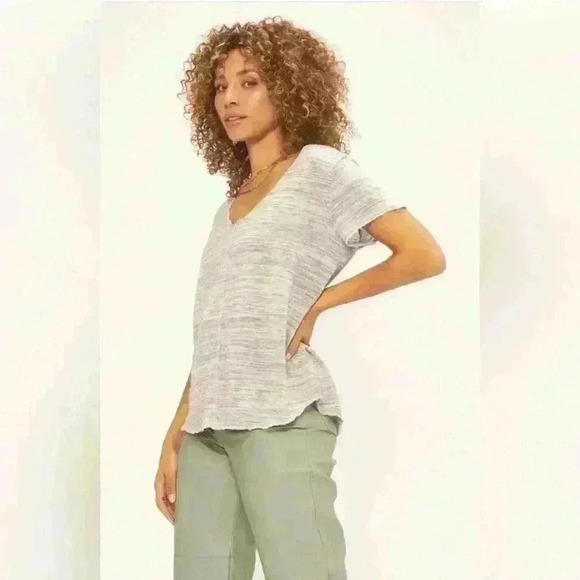 Project Social T WEAREVER MARLED TEE OCEAN MIST Medium Item# 4N - Picture 3 of 3